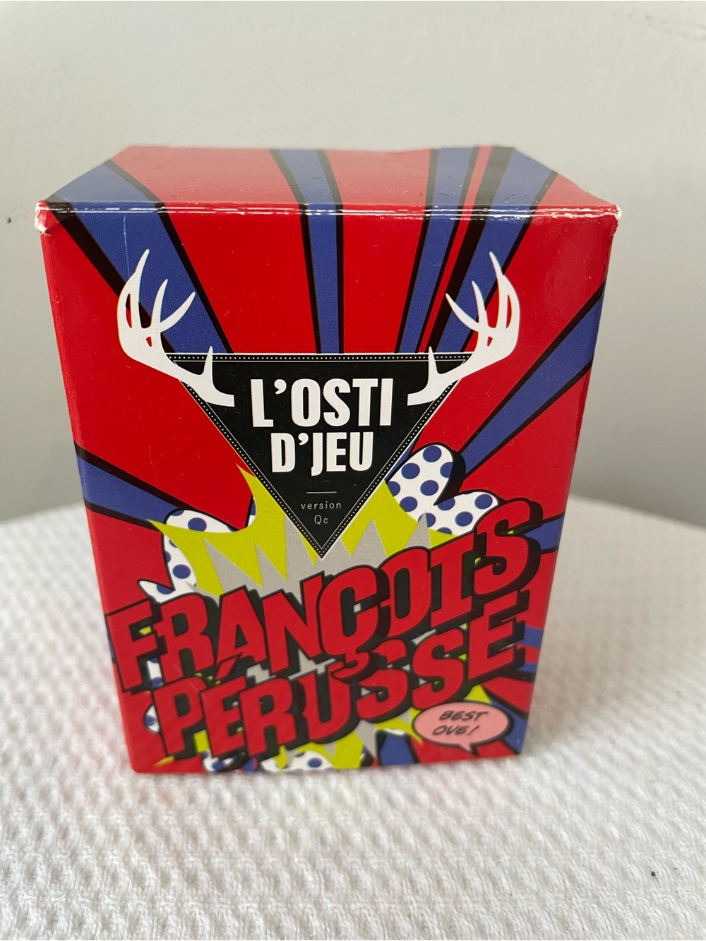 L'Osti d'Jeu: François Pérusse Extension Pack - French Card Game